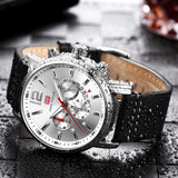 Luxury Whatch Men Men's Watches Military Quartz Watch Black Leather Sports male Clock Relogio Masculino Relojes Hombre 2020 wach
