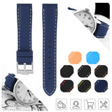 Watch Band 18mm 20mm 22mm 24mm Silicone Rubber Sport for Black Bay Khaki Navy Field Man Women's Bracelet Strap Watch Accessories