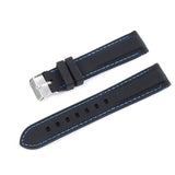 Watch Band 18mm 20mm 22mm 24mm Silicone Rubber Sport for Black Bay Khaki Navy Field Man Women's Bracelet Strap Watch Accessories