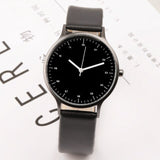 New Simple Casual Men's Watches Leather Waterproof Simple Vintage Fashion Quartz Watch Men Sport Military Army Wristwatch