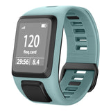 Quality Silicone Replacement Wrist Watch Band Strap For TomTom Runer 2/3/2 Cardio/Spark 3 Sport Watch For TomTom 2 3 Series