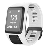 Quality Silicone Replacement Wrist Watch Band Strap For TomTom Runer 2/3/2 Cardio/Spark 3 Sport Watch For TomTom 2 3 Series