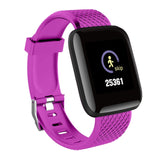 Smart Watch Blood Pressure Smartwatch Women's Square Watch Monitor Fitness Tracker Reloj Inteligente Mujer Sport For Android Ios