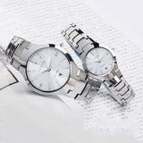 Hot Selling Couple Watch LSVTR Men Women Tungsten Steel Watch Ladies Quartz Lover Watch Gift To Husband and Wife Dropshipping