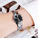 Hot Selling Couple Watch LSVTR Men Women Tungsten Steel Watch Ladies Quartz Lover Watch Gift To Husband and Wife Dropshipping