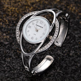 Luxury Women's Bracelet Watches Crystal Small Dial Fashion Quartz Watch Gold Silver Gift for Women Reloj Mujer