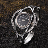 Luxury Women's Bracelet Watches Crystal Small Dial Fashion Quartz Watch Gold Silver Gift for Women Reloj Mujer