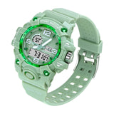 SANDA Rose Gold White Sport Women Watches Fashion LED Digital Ladies Watch Women montre homme Relogio Feminino dourado #842