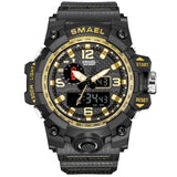 SMAEL Watch Women Wrist White Bracelet Sports For Running Stopwatch 50M Waterproof Clocks Kids 1811 Women's Sports Watches Child
