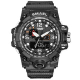 SMAEL Watch Women Wrist White Bracelet Sports For Running Stopwatch 50M Waterproof Clocks Kids 1811 Women's Sports Watches Child