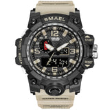 SMAEL Watch Women Wrist White Bracelet Sports For Running Stopwatch 50M Waterproof Clocks Kids 1811 Women's Sports Watches Child