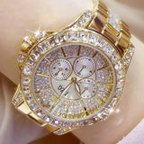 Fashion Women Watch with Diamond Watch Ladies Top Luxury Brand Ladies Casual Women's Bracelet Crystal Watches