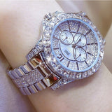 Fashion Women Watch with Diamond Watch Ladies Top Luxury Brand Ladies Casual Women's Bracelet Crystal Watches