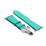 Genuine Leather Watch Band Strap for Apple Watch Band 6 5 4 3 2 1 SE Leather Wristband for Apple Watch 44mm 40mm 42mm 38mm Belt