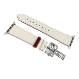 Genuine Leather Watch Band Strap for Apple Watch Band 6 5 4 3 2 1 SE Leather Wristband for Apple Watch 44mm 40mm 42mm 38mm Belt