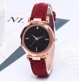 WOKAI Fashionable casual women's watch watches sky the stars watches female students trend strap watches Belt watch customized