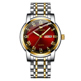 Women's Wristwatch Men's Watch Wristwatch 2020 Luxury Brand Man Watch Two-Tone Stainless Steel Quartz Waterproof Watches