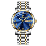 Women's Wristwatch Men's Watch Wristwatch 2020 Luxury Brand Man Watch Two-Tone Stainless Steel Quartz Waterproof Watches