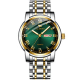 Women's Wristwatch Men's Watch Wristwatch 2020 Luxury Brand Man Watch Two-Tone Stainless Steel Quartz Waterproof Watches