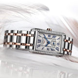 Famous Brand Luxury Women Watches Ladies Creative Steel Women's Bracelet Watches Quartz Watch