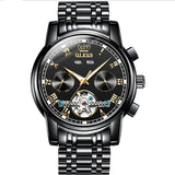 Self Winding Mens Watch Tourbillon Full-Automatic Waterproof Mechanical Watch Multifunctional Men's Watch Mens Watch