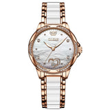 Original automatic watch Gold Watch Women Watches Ladies Creative Steel Women's Bracelet Watches Female Waterproof Clock