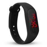 Fashion Sports Bracelet Watch for Kids Children Waterproof Led Digital Watch Silicone Strap Teen Boys Girls Wristwatches Unisex
