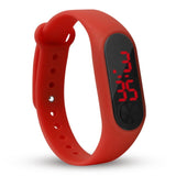 Fashion Sports Bracelet Watch for Kids Children Waterproof Led Digital Watch Silicone Strap Teen Boys Girls Wristwatches Unisex