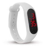 Fashion Sports Bracelet Watch for Kids Children Waterproof Led Digital Watch Silicone Strap Teen Boys Girls Wristwatches Unisex