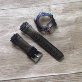 Watch Accessories For Casio 6900 Series Resin Strap Men's & Women's Transparent Sports With Pin Buckle