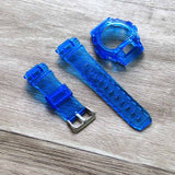 Watch Accessories For Casio 6900 Series Resin Strap Men's & Women's Transparent Sports With Pin Buckle
