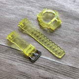Watch Accessories For Casio 6900 Series Resin Strap Men's & Women's Transparent Sports With Pin Buckle