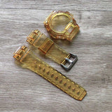 Watch Accessories For Casio 6900 Series Resin Strap Men's & Women's Transparent Sports With Pin Buckle