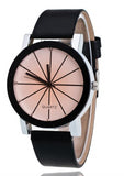 High quality Quartz Watches Arrival Men Women's Dial Clock Leather Bracelet WristWatch Geometry Sports Watch Lover Wristwatches