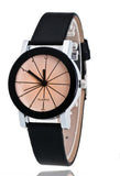 High quality Quartz Watches Arrival Men Women's Dial Clock Leather Bracelet WristWatch Geometry Sports Watch Lover Wristwatches